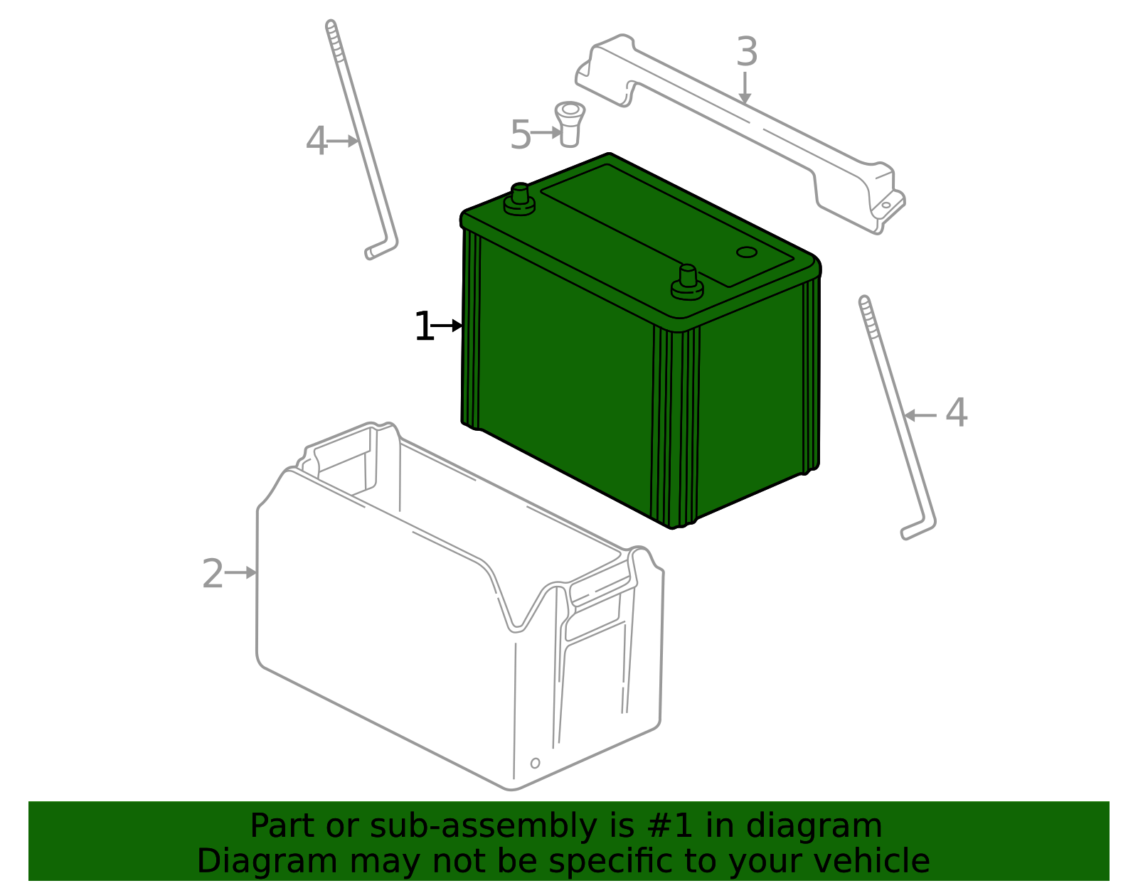 1986-2020 Acura Battery 31500-TK8-A2100M | OEM Parts Online, image size:1600x1249