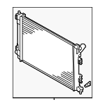 25310A2000 - : Radiator for Kia: Forte Koup, Forte5, Soul Image