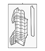 29134A7700 - : Air Guide for Kia: Forte Koup, Forte5 Image