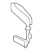 41217264072 - Body: Baffle Plate for BMW: 320i, 320i xDrive, 328d, 328d xDrive, 328i, 328i xDrive, 330e, 330i, 330i xDrive, 335i, 335i xDrive, 340i, 340i xDrive, ActiveHybrid 3, M3 Image