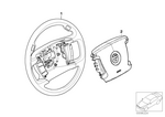 32346773690 - Steering: Airbag Module, Driver Side for BMW Image
