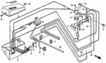 36024PC6661 - : Holder, Tube for Honda Image