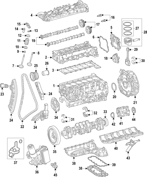 Oil Pump for 2021 Mercedes-Benz S500 #0