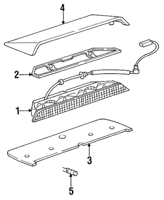 94163126110 - Electrical: Lens &amp; Housing for Porsche Image