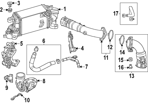Throttle Body for 2025 Mazda CX-70 #0
