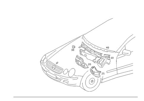 Engine Compartment Damping for 2006 Mercedes-Benz CL500 #0