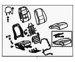 23148990 - Body: Seat Assembly for Chevrolet: Impala Image