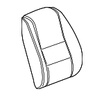 23263845 - : Dark Titanium Front Seat Back Cushion Cover for Chevrolet: Impala Image