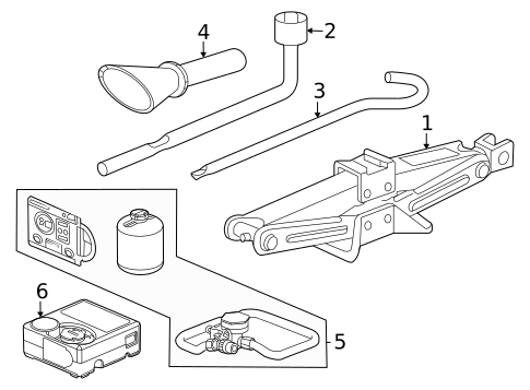 Power, Air, & Hand Tools & Accessories for 2025 Acura ADX #0