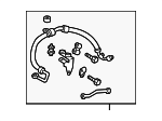 B26K32410J - : 1999-2003 Mazda - Power Steering Return Hose for Mazda: Protege, Protege5 Image