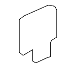 95076457 - Body: Lower Quarter Trim Cover for Buick: Encore Image