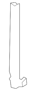 72230SCVA01 - : 2003-2011 Honda Element - Sash R Front Door (Lower) (Front) for Honda: Element Image