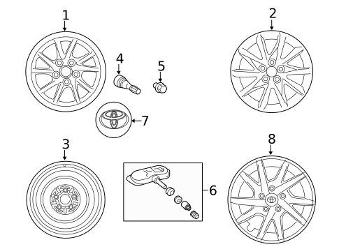 Covers & Trim for 2013 Toyota Prius V #0