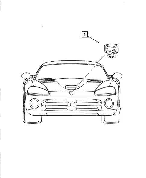 Medallions for 2004 Dodge Viper #0