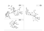 2212900901 - Pedal Assembly: Pedal System for Mercedes-Benz Image