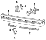 4388507 - Body: Face Bar for Mopar Image