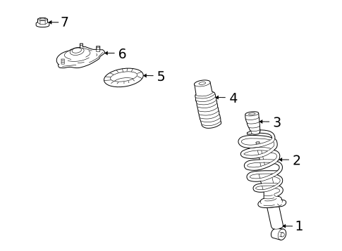 Struts & Components for 2010 Mitsubishi Endeavor #1