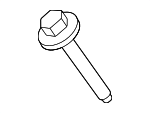 N10572802 - Body: Side Extension Bolt for Porsche Image