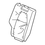 82121TLAA53ZB - : Cover R Rear Seat-Back Trim *NH900L* (Leather) (Deep Black) for Honda: CR-V Image