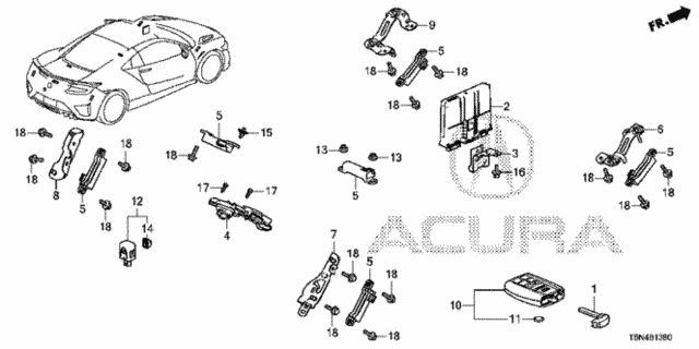 Smart Unit for 2020 Acura NSX #0