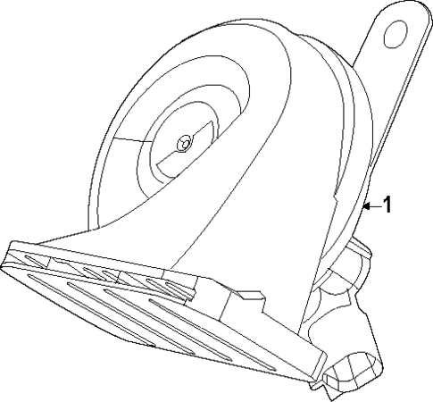 Horn for 2025 Ram ProMaster EV #0