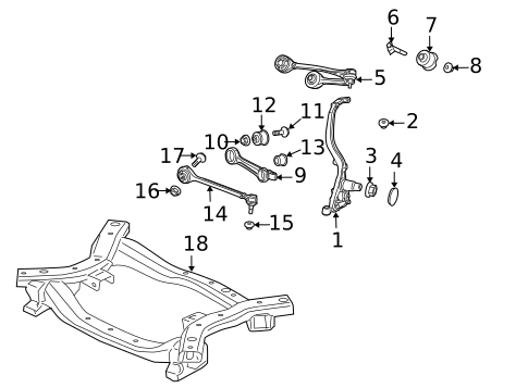 Suspension Components for 2005 Chrysler 300 #0