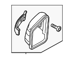 21281009647370 - Body: Mirror Housing for Mercedes-Benz Image