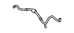 64539209708 - HVAC: Suction Hose for BMW Image