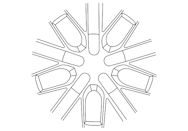 Wheel, Alloy - Porsche (9J1-601-025-K-041)