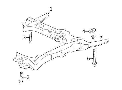 Suspension Mounting for 2001 Oldsmobile Alero #0