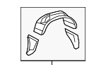 656380C040 - Body: Wheelhouse Liner for Toyota: Tundra Image