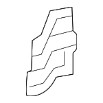 655570C010 - Body: Inner Panel Retainer for Toyota: Tundra Image