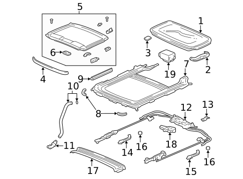 Sunroof for 2004 Honda Civic #0