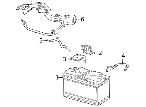 Battery for 2022 Mercedes-Benz GLE 63 AMG&reg; S SUV #2