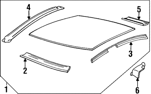 Roof & Components for 1997 Chevrolet Lumina #0