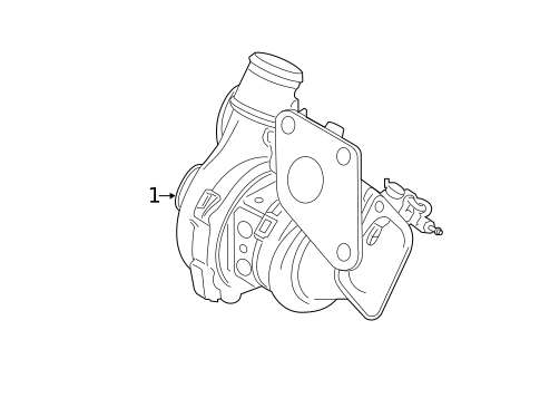 Turbocharger, Supercharger & Ram Air for 2020 Lincoln Nautilus #0