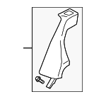 94048AG94AWA - Body: Pad for Subaru: Outback Image