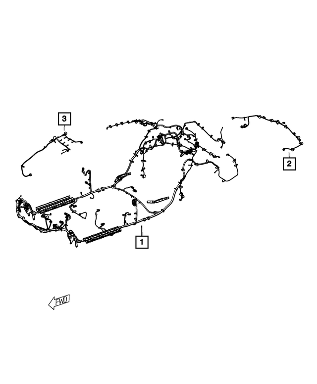 68262374AA - : Unified Body Wiring for Mopar Image