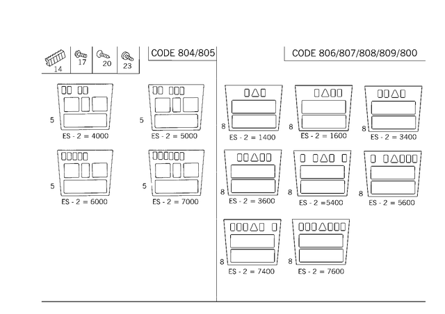1249900030 - Panelling: Screw for Mercedes-Benz: 200, 200D, 260E, 280E, 300CE, 300D, 300E, 300SD, 300SL, 300TE, 400E, 400SE, 400SEL, 500E, 500SEC, 500SEL, 500SL, 600SEL, 600SL, C220, C230, C280, C43 AMG, S420, S430, S55 AMG, SL320 Image image