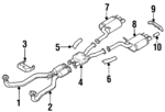 2002030P10 - : Catalytic Converter for Nissan Image
