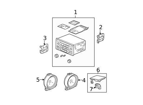 Sound System for 2006 Honda CR-V #0