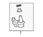 4334009140 - : Suspension Ball Joint (Left, Front, Lower) for Toyota Image
