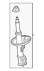 485108Z156 - : Strut for Toyota Image