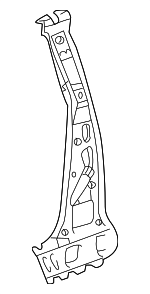 19205129 - Body: Inner Center Pillar for Pontiac: Vibe Image image