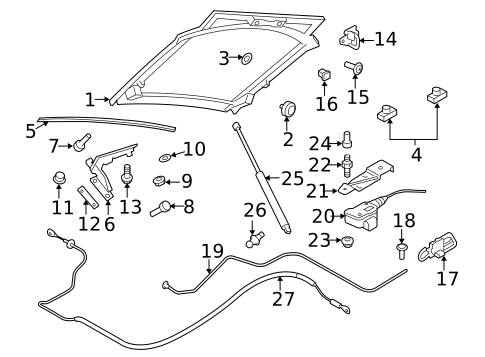 Lid & Components for 2015 Audi R8 #0