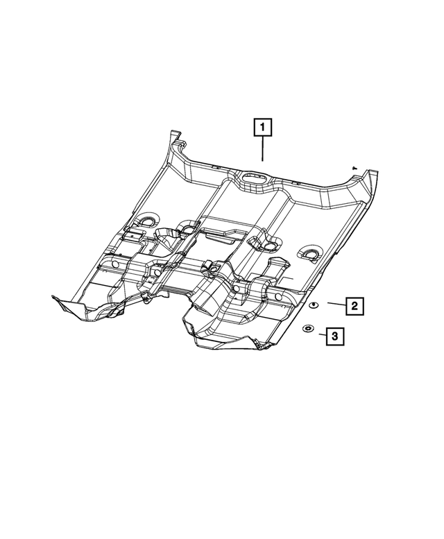 « 7QY23TX7AA – Interior Trim : Terminé Recouvrement Du Plancher pour Mopar Image »