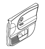 82306TD000NNB - : Door Trim Panel for Hyundai Image