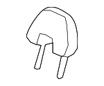 81140SVAA13ZA - Body: Headrest for Honda: Civic Image