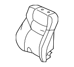 81121SVAA12ZB - : Seat Back Cover for Honda: Civic Image