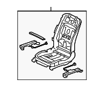 81136SVAA31 - Body: Seat Frame for Honda: Civic Image